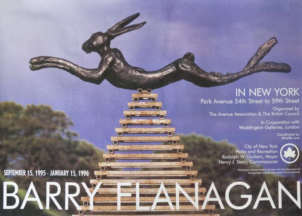 ‘Barry Flanagan’, New York Park Avenue 54th Street to 59th Street, USA (1995 – 1996)